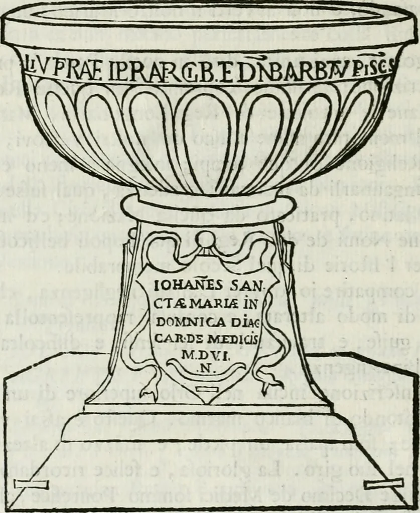 An illustration from Marmora Felsinea : innumeris non solum inscriptionibus exteris hucusque ineditis : sed etiam quamplurimis doctissimorum virorum expositionibus roborata & aucta : illustrissimo ac amplissimo Bononiae Senatui dicata, 1690, leaf 203