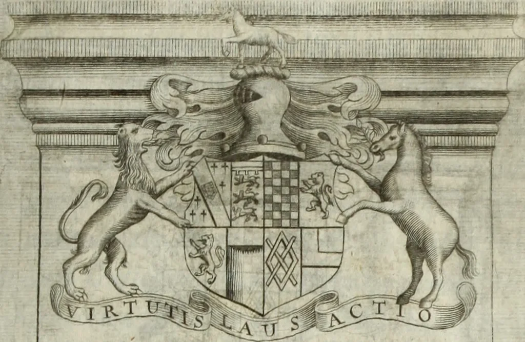 An illustration from Marmora Oxoniensia, ex Arundellianis, Seldenianis aliisque conflata, 1676, leaf 14