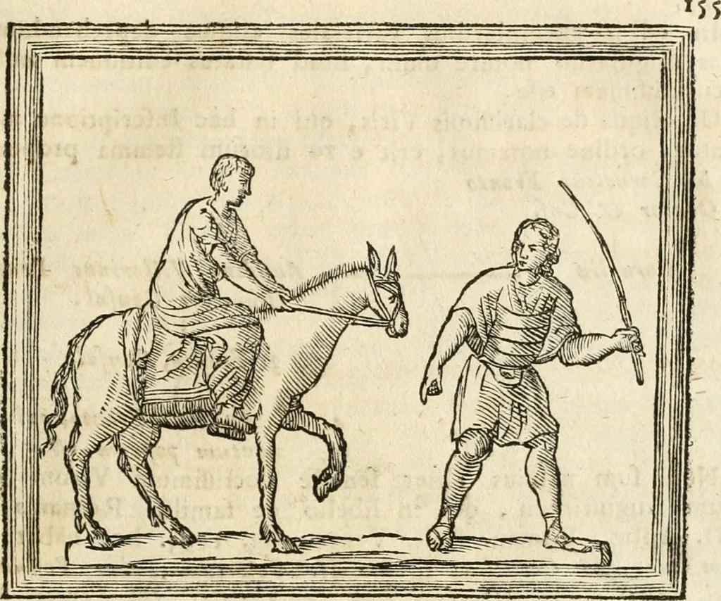 An illustration from Marmora Pisaurensia notis illustrata, 1737, leaf 246