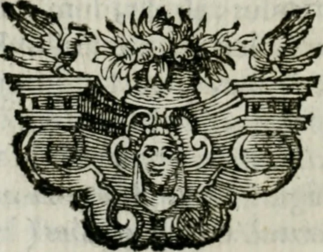 An illustration from Marmor Pisanum de honore bisellii : parergon inseritur de veterum sellis, synopsis appenditur de re donatica antiquorum, quam breui spondet, 1666, leaf 175