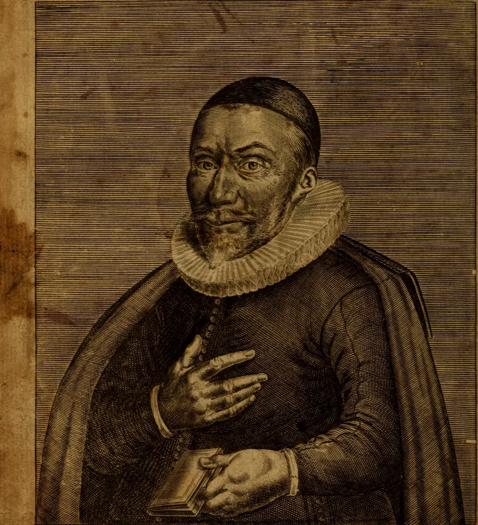 An illustration from The marrow of sacred divinity : drawne out of the Holy Scriptures and the interpreters thereof, and brought into method, 1639, leaf 5