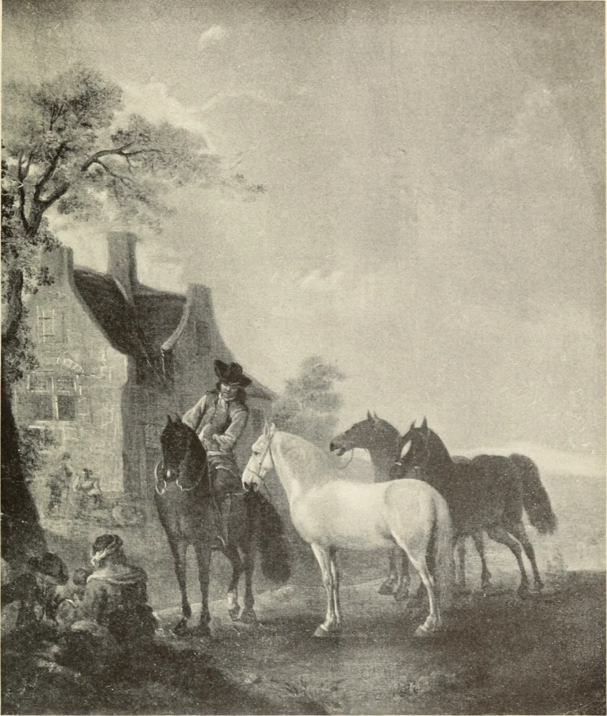 An illustration from Martin H. Colnaghi, Marlborough Gallery, 1900, leaf 28