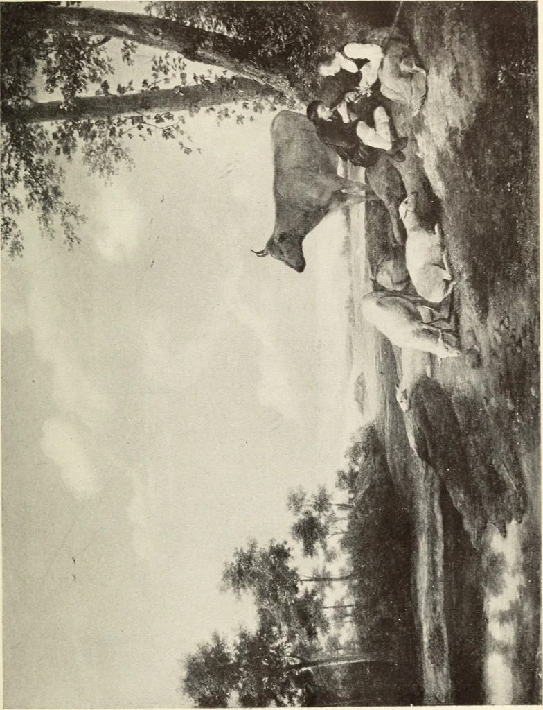 An illustration from Martin H. Colnaghi, Marlborough Gallery, 1900, leaf 42