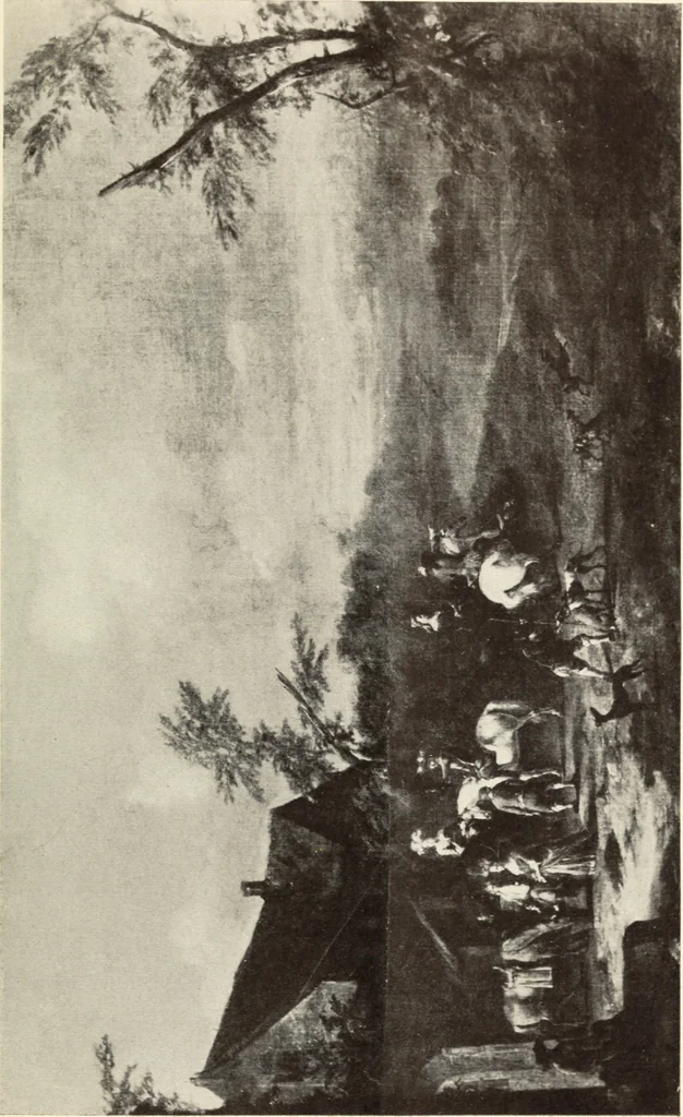 An illustration from Martin H. Colnaghi, Marlborough Gallery, 1900, leaf 46