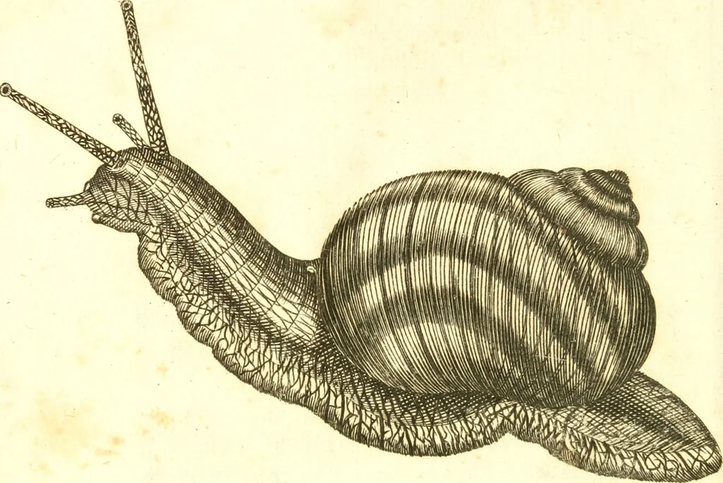 An illustration from Martini Lister Exercitatio anatomica : in qua de cochleis, maximè terrestribus & limacibus, agitur : omnium dissectiones tabulis aeneis, ad ipsas res affabrè incisis, illustrantur : dissecanda sunt, non solùm humana cadavera; sed & aves, pisces, quadrupedia, insecta, amphibia, &c. ut singularum partium innotesceret officium: cùm aut quaedam in aliquibus deficiant, aut quid analogum reperiatur, aut saltem notanda occurrat aliqua diversitas, quae saepè maximam lucem afferat Adrianus Auzoutius, 1694, leaf 25