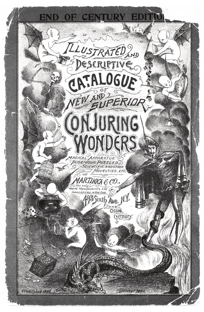 An illustration from Martinka and Co.'s 1899 "End of Century" magician's catalog., 1899, leaf 0