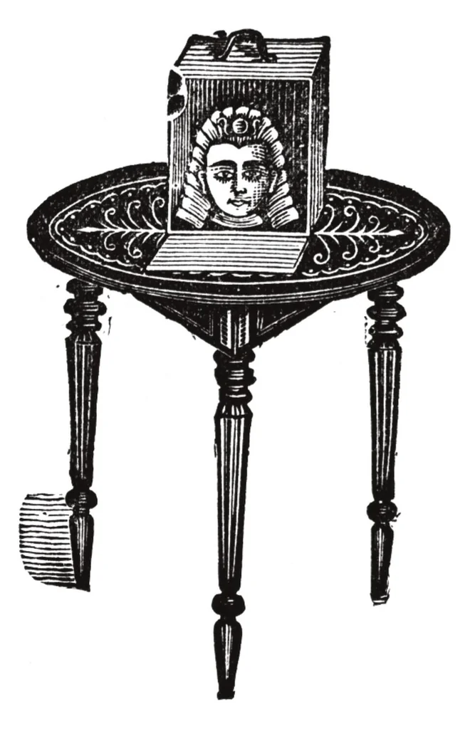 An illustration from Martinka and Co.'s 1899 "End of Century" magician's catalog., 1899, leaf 177