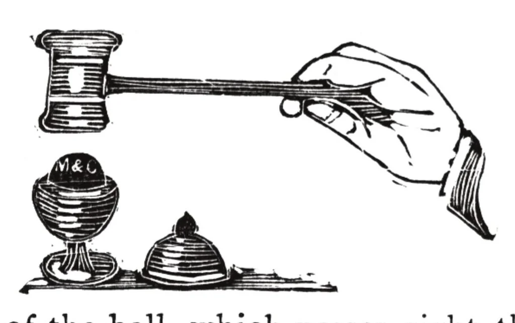 An illustration from Martinka and Co.'s 1899 "End of Century" magician's catalog., 1899, leaf 29