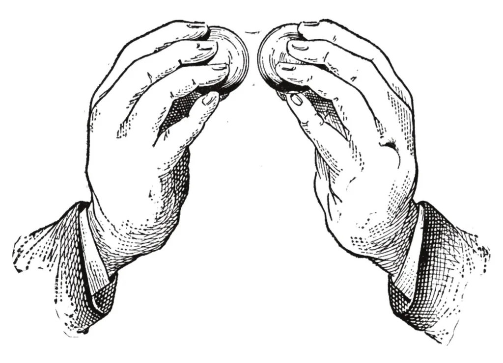 An illustration from Martinka and Co.'s 1899 "End of Century" magician's catalog., 1899, leaf 43