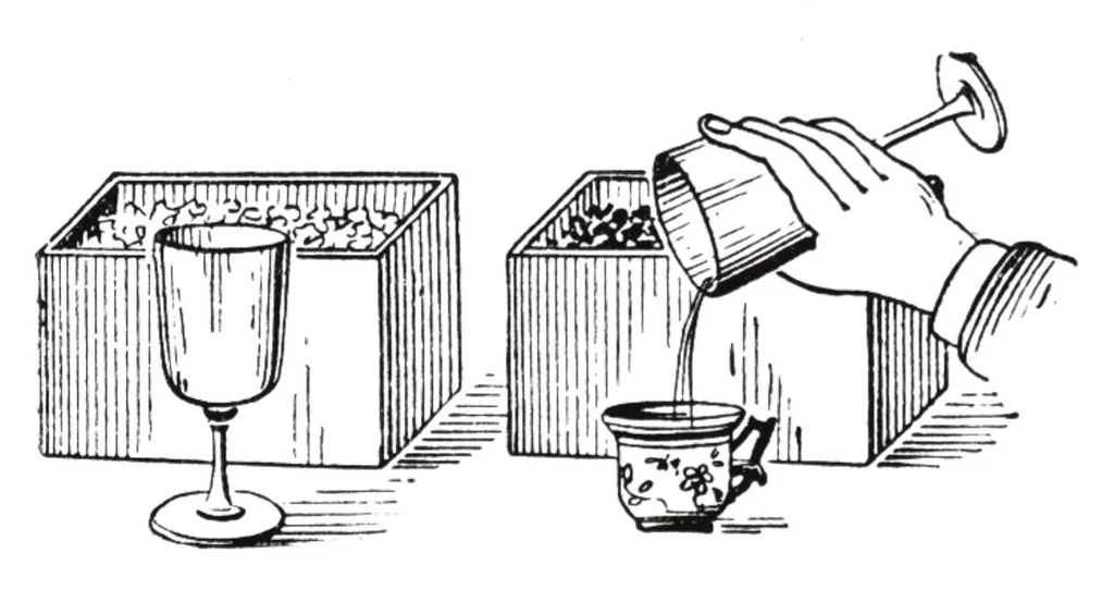 An illustration from Martinka and Co.'s 1899 "End of Century" magician's catalog., 1899, leaf 89