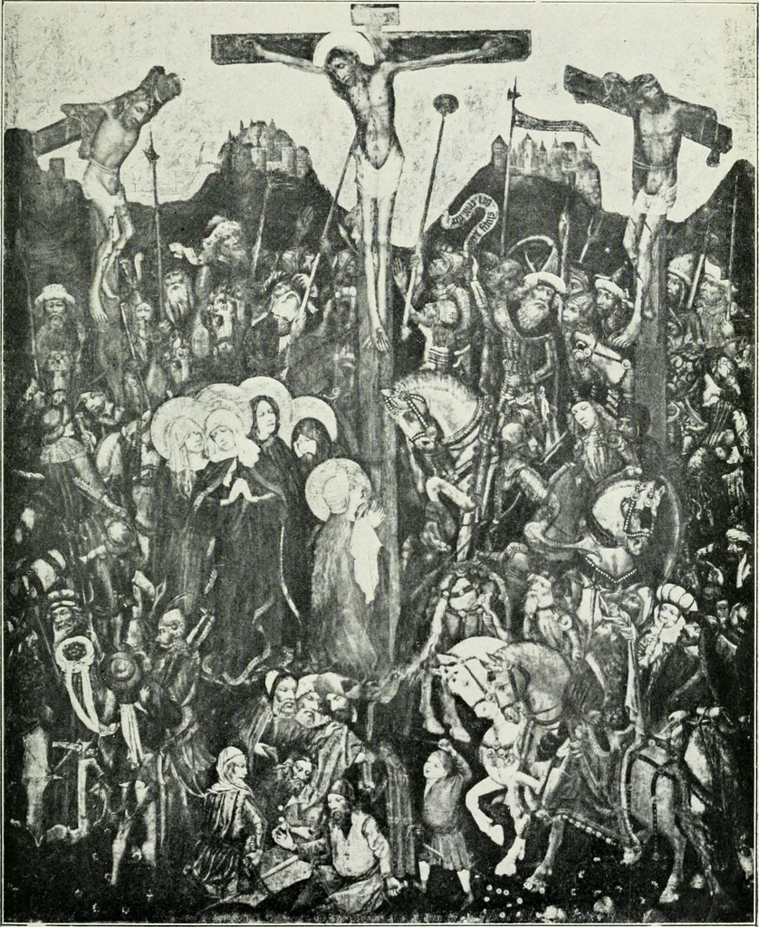 An illustration from Martin Schongauer et l'art du Haut-Rhin au XVe siècle, 1911, leaf 106