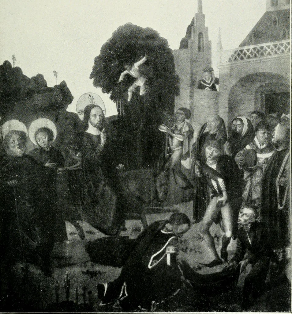 An illustration from Martin Schongauer et l'art du Haut-Rhin au XVe siècle, 1911, leaf 116