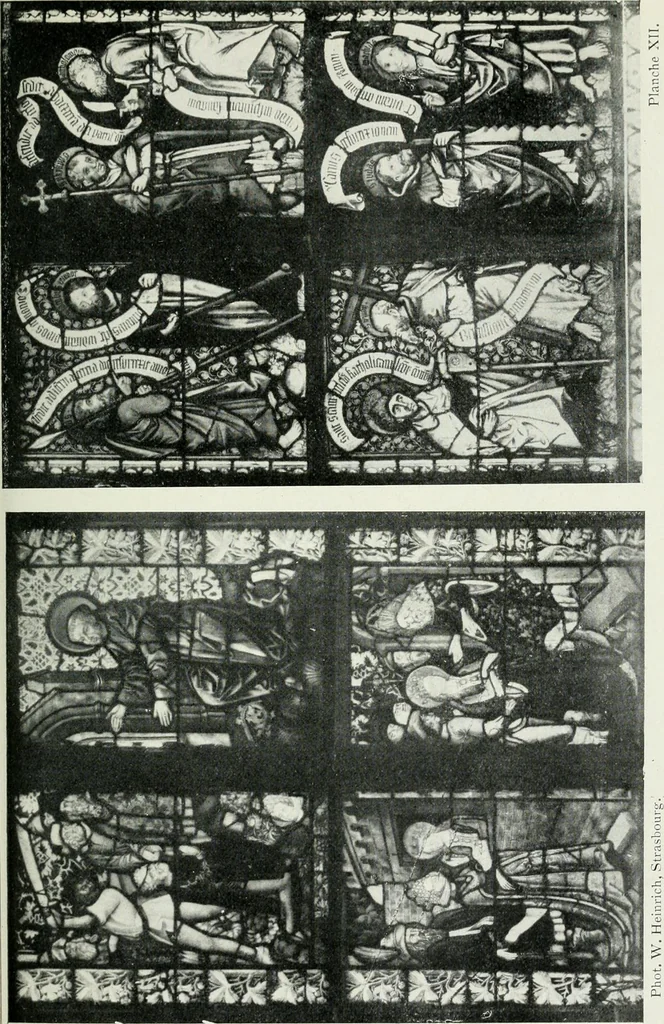 An illustration from Martin Schongauer et l'art du Haut-Rhin au XVe siècle, 1911, leaf 126