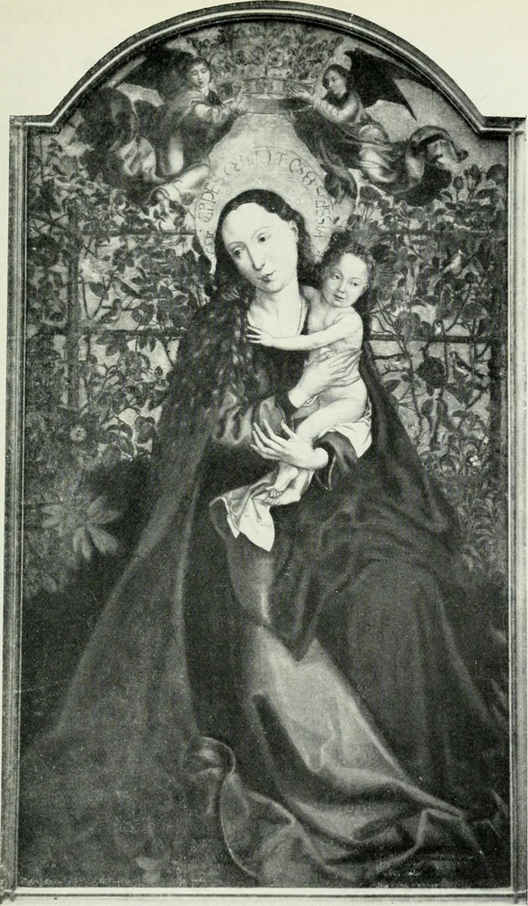 An illustration from Martin Schongauer et l'art du Haut-Rhin au XVe siècle, 1911, leaf 156