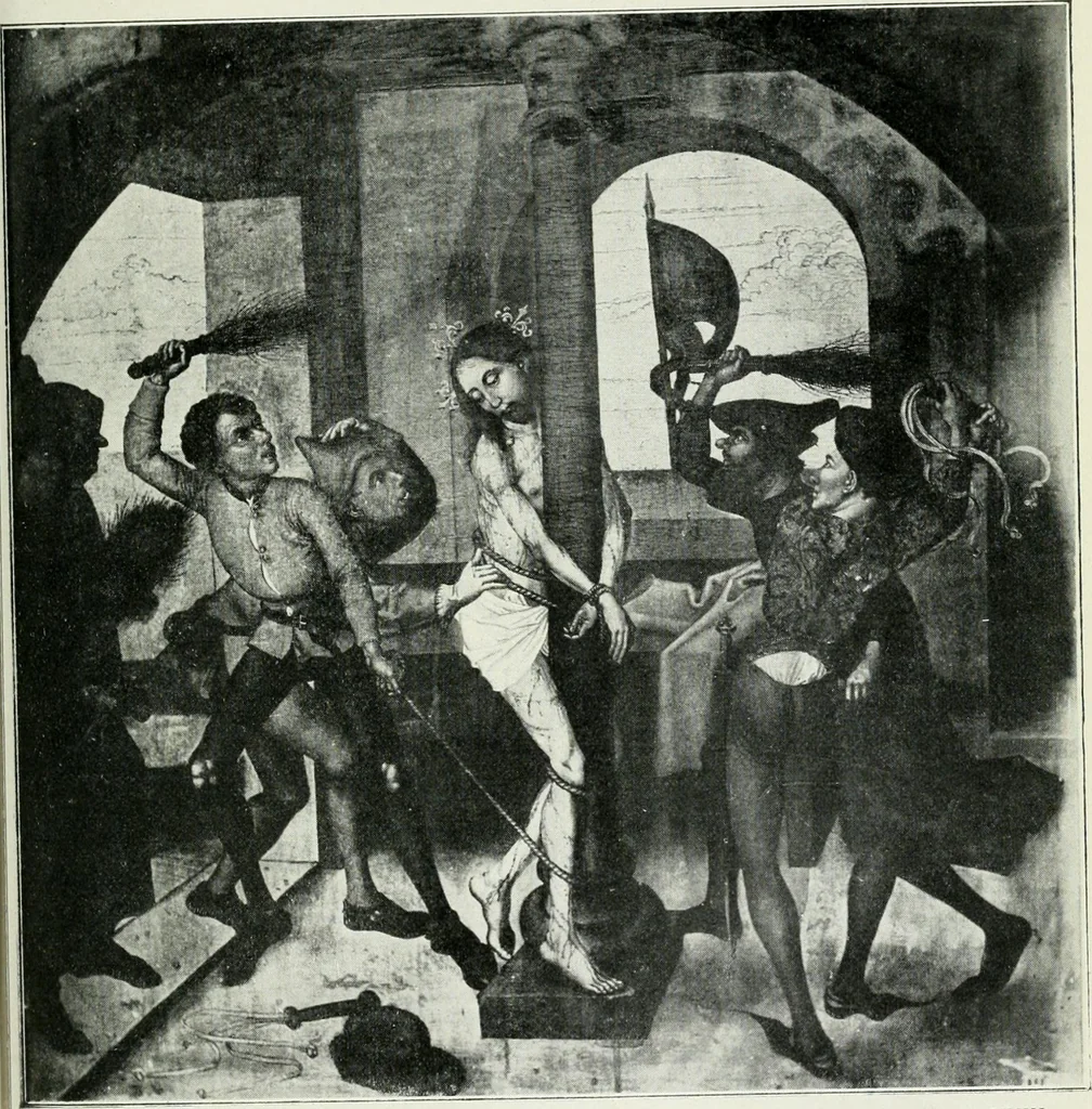 An illustration from Martin Schongauer et l'art du Haut-Rhin au XVe siècle, 1911, leaf 176