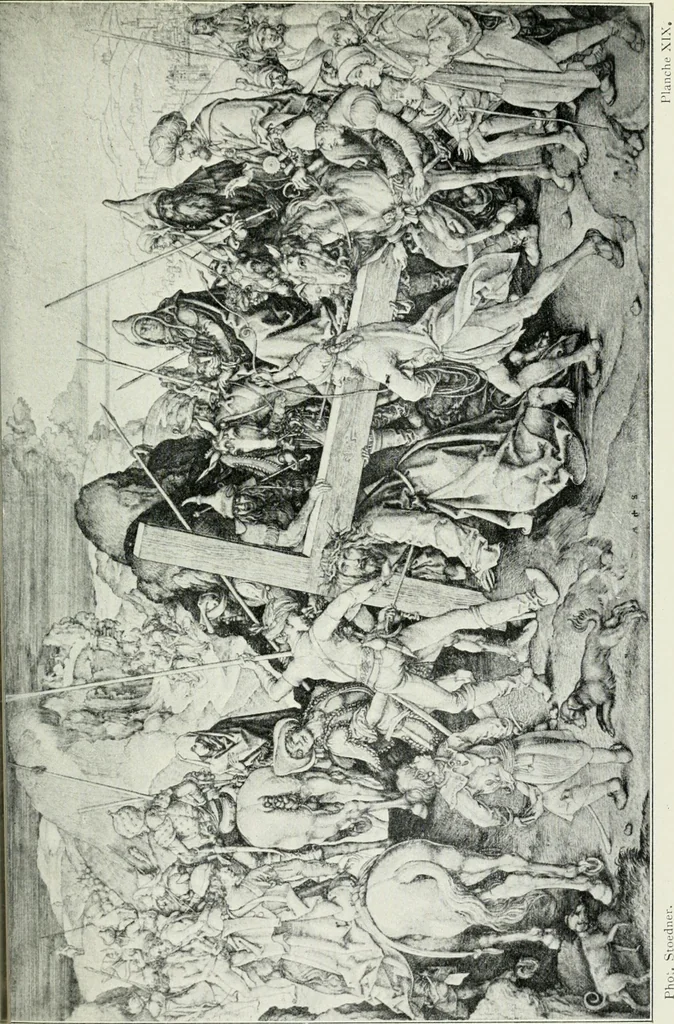 An illustration from Martin Schongauer et l'art du Haut-Rhin au XVe siècle, 1911, leaf 186