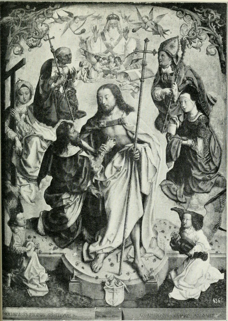 An illustration from Martin Schongauer et l'art du Haut-Rhin au XVe siècle, 1911, leaf 226
