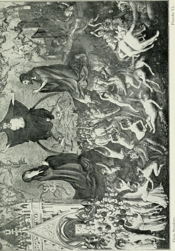 An illustration from Martin Schongauer et l'art du Haut-Rhin au XVe siècle, 1911, leaf 56