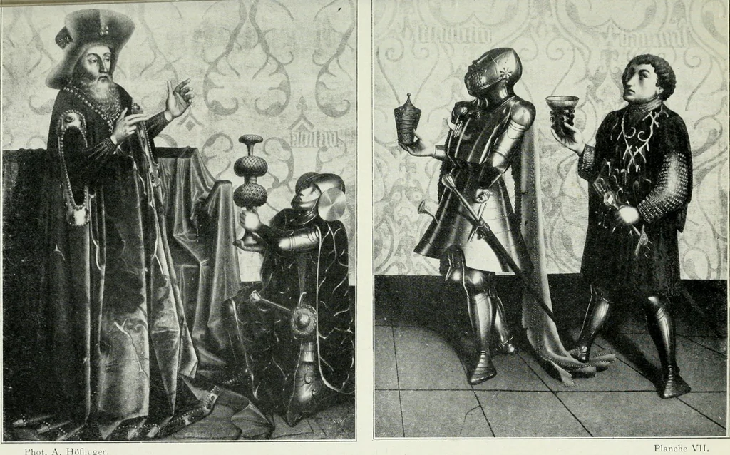 An illustration from Martin Schongauer et l'art du Haut-Rhin au XVe siècle, 1911, leaf 66