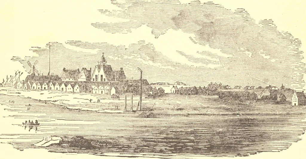 An illustration from The marvel of nations. Our country: its past, present, and future, and what the Scriptures say of it, 1887, leaf 32