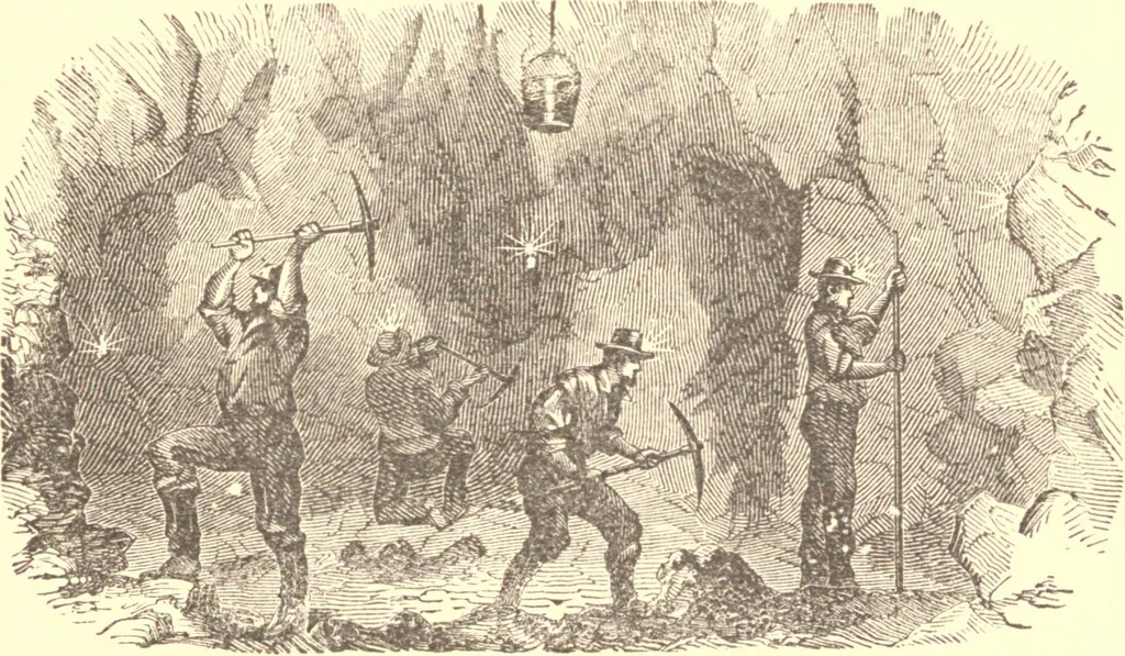An illustration from The marvel of nations. Our country: its past, present, and future, and what the Scriptures say of it, 1887, leaf 40