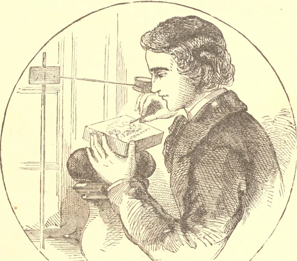 An illustration from The marvel of nations. Our country: its past, present, and future, and what the Scriptures say of it, 1887, leaf 48