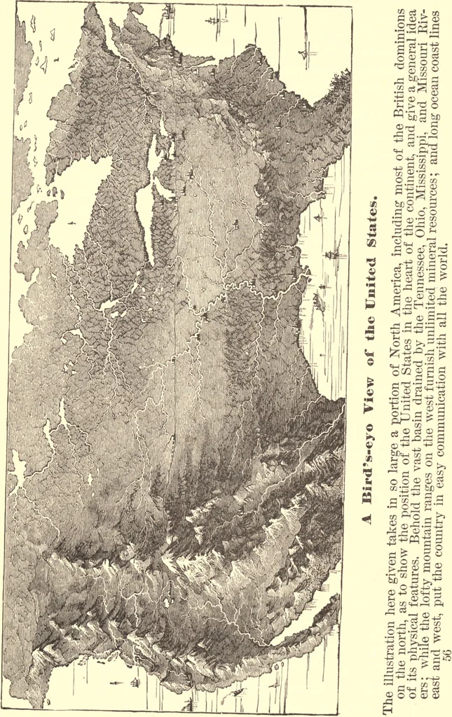 An illustration from The marvel of nations. Our country: its past, present, and future, and what the Scriptures say of it, 1887, leaf 57