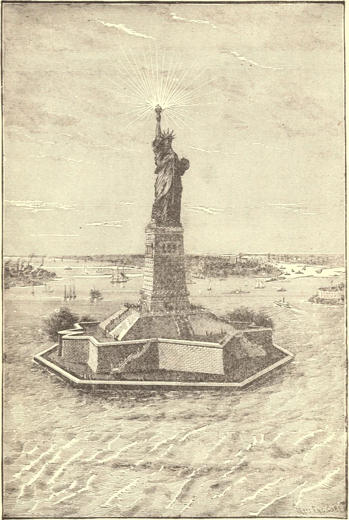 An illustration from The marvel of nations. Our country: its past, present, and future, and what the Scriptures say of it, 1887, leaf 63