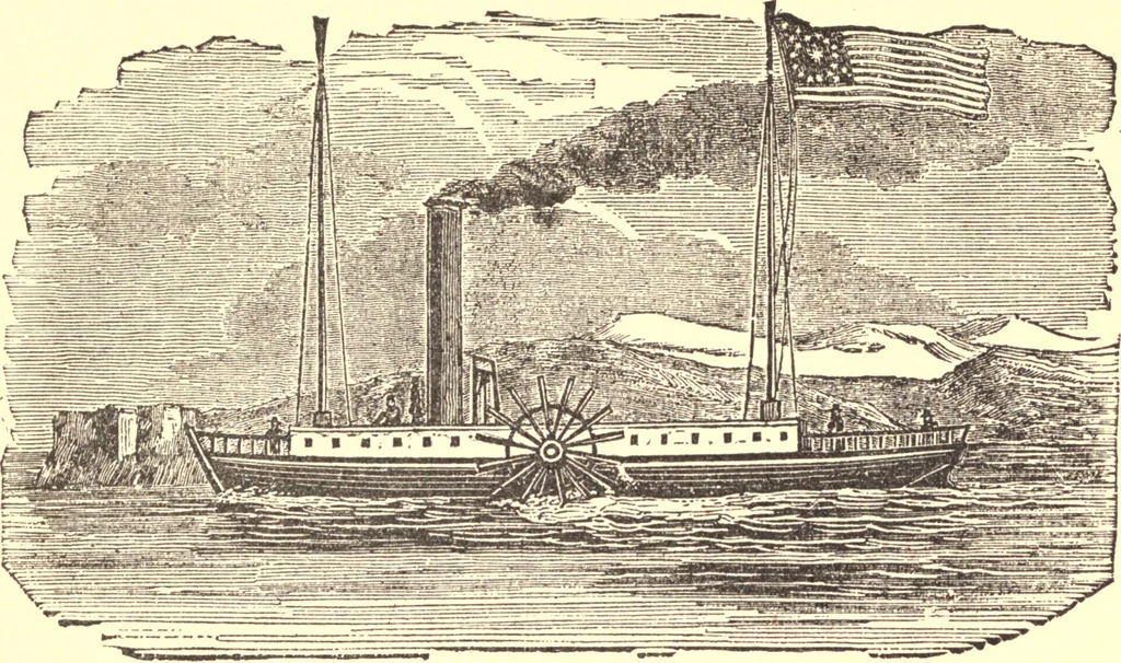 An illustration from The marvel of nations. Our country: its past, present, and future, and what the Scriptures say of it, 1887, leaf 66