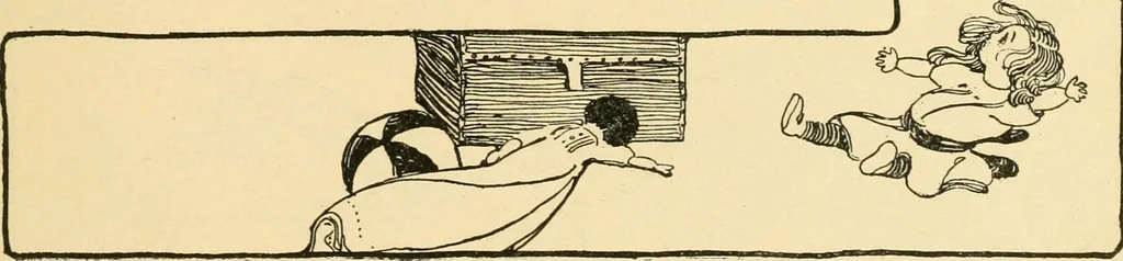 An illustration from The Mary Frances knitting and crocheting book;, 1918, leaf 10