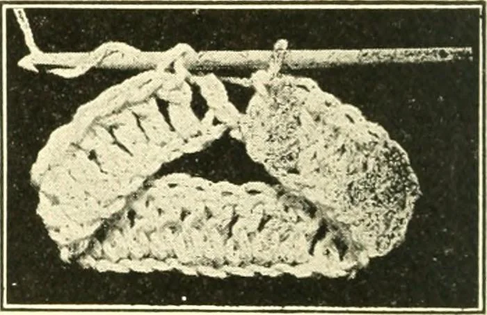 An illustration from The Mary Frances knitting and crocheting book;, 1918, leaf 103