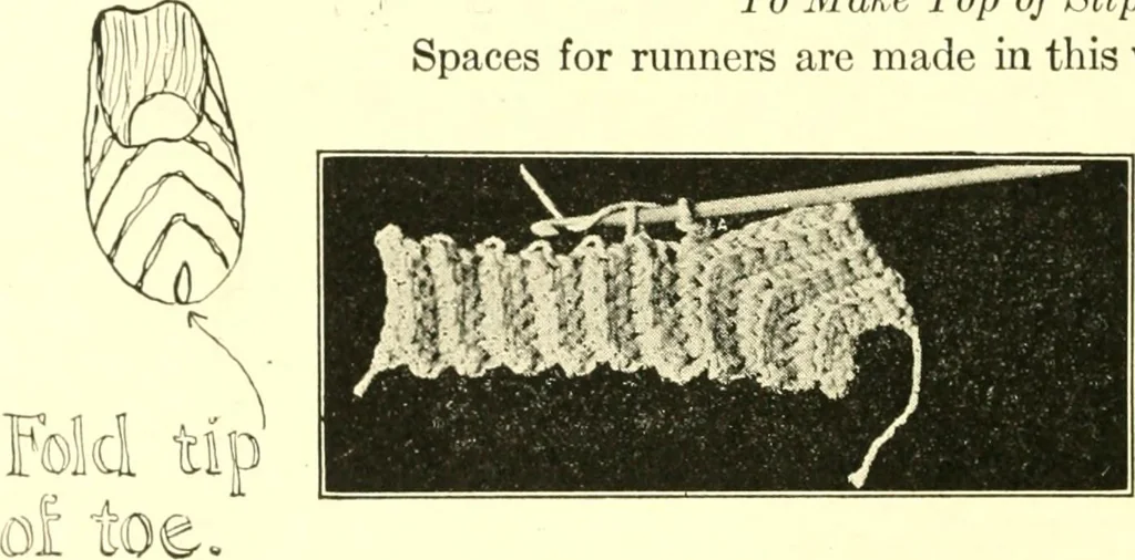 An illustration from The Mary Frances knitting and crocheting book;, 1918, leaf 127