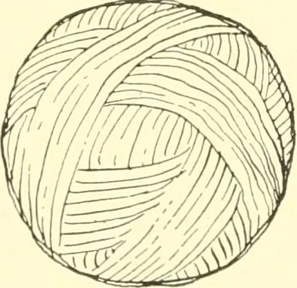 An illustration from The Mary Frances knitting and crocheting book;, 1918, leaf 130