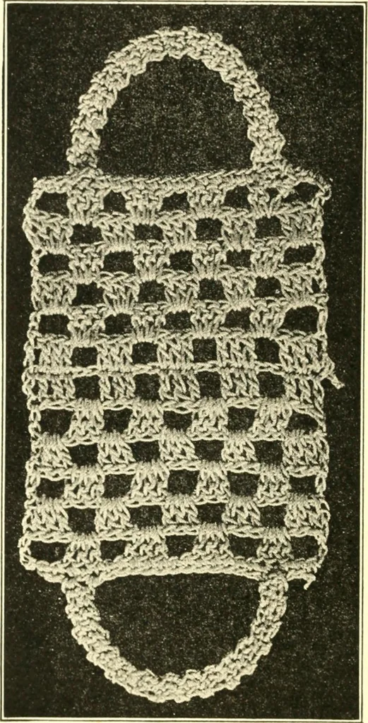 An illustration from The Mary Frances knitting and crocheting book;, 1918, leaf 135