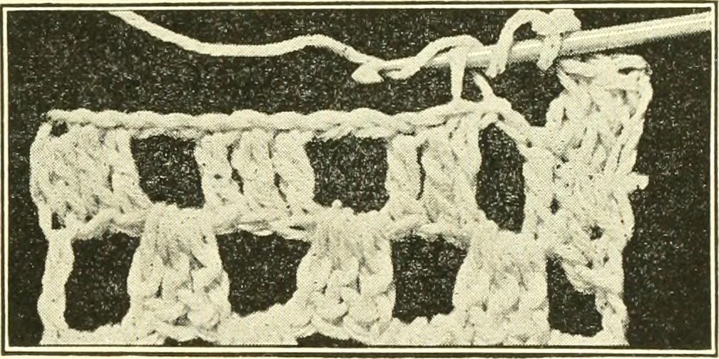 An illustration from The Mary Frances knitting and crocheting book;, 1918, leaf 136