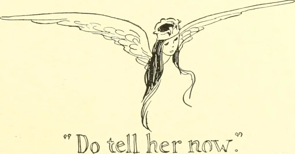 An illustration from The Mary Frances knitting and crocheting book;, 1918, leaf 140