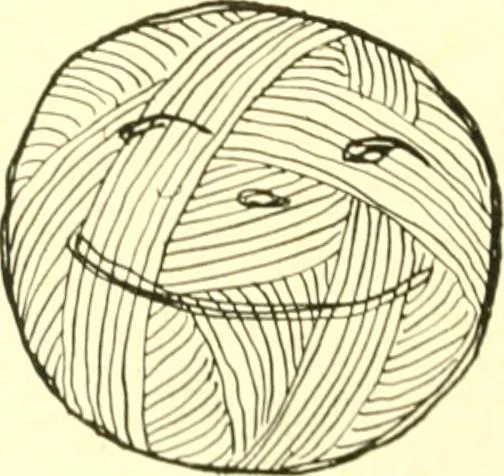 An illustration from The Mary Frances knitting and crocheting book;, 1918, leaf 147