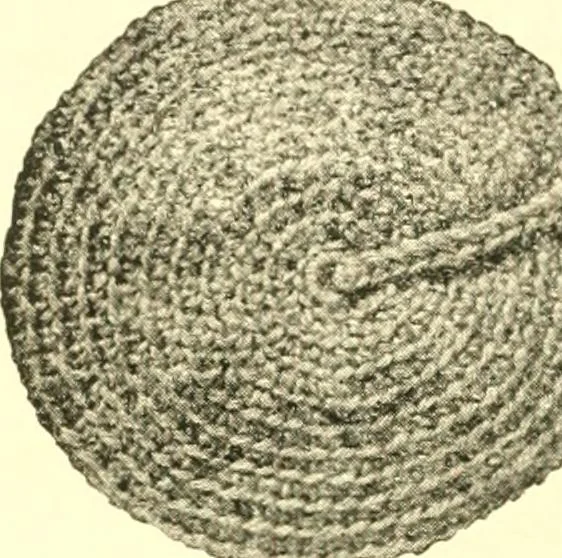An illustration from The Mary Frances knitting and crocheting book;, 1918, leaf 153