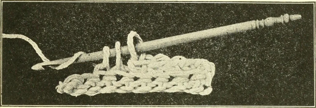 An illustration from The Mary Frances knitting and crocheting book;, 1918, leaf 156
