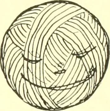An illustration from The Mary Frances knitting and crocheting book;, 1918, leaf 156