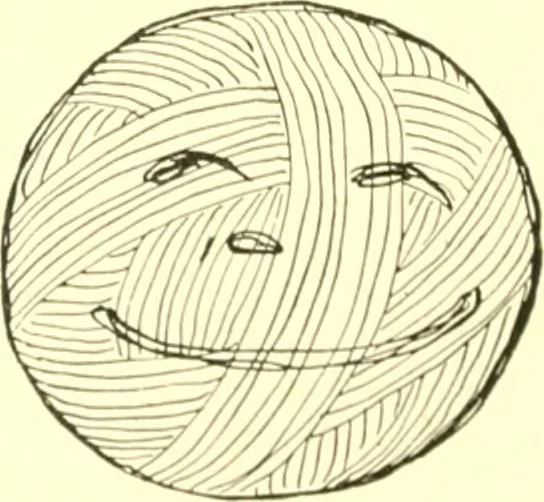 An illustration from The Mary Frances knitting and crocheting book;, 1918, leaf 163