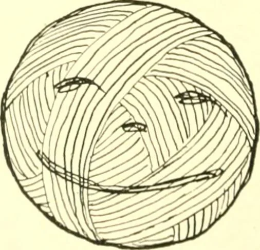 An illustration from The Mary Frances knitting and crocheting book;, 1918, leaf 165