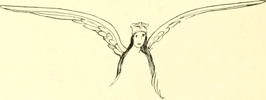 An illustration from The Mary Frances knitting and crocheting book;, 1918, leaf 167