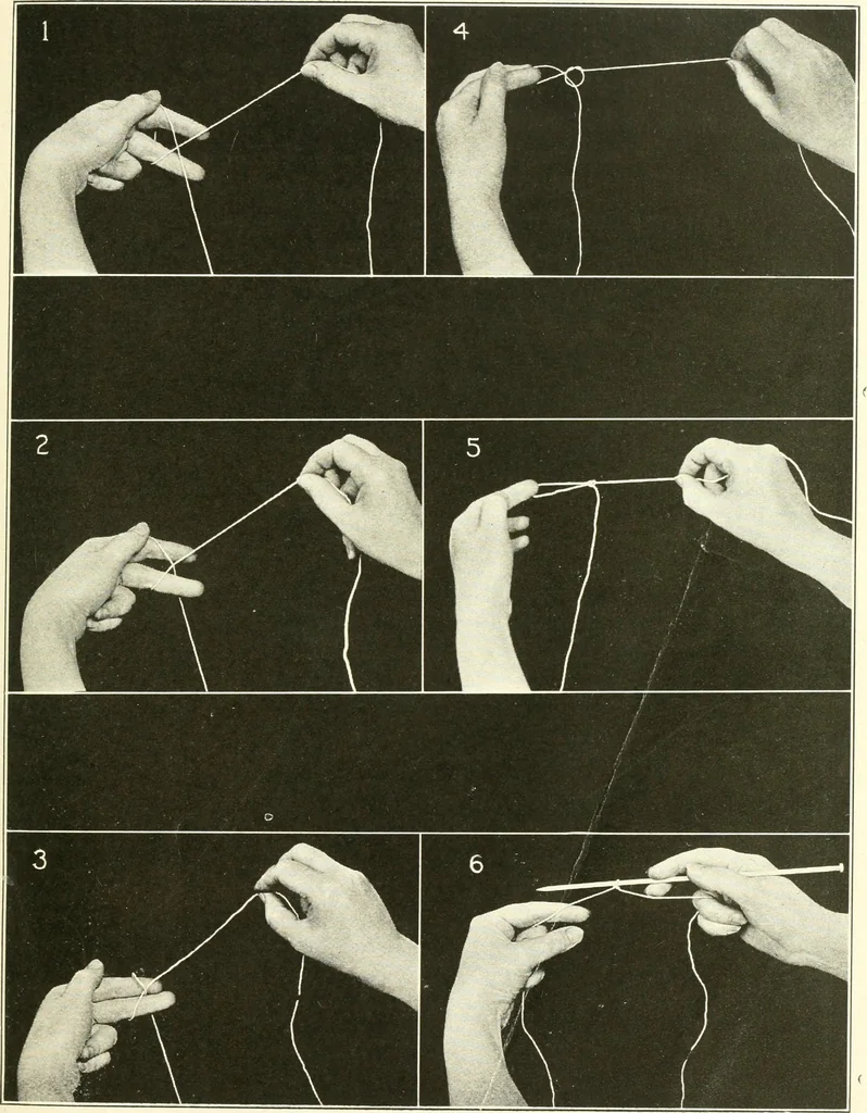 An illustration from The Mary Frances knitting and crocheting book;, 1918, leaf 168