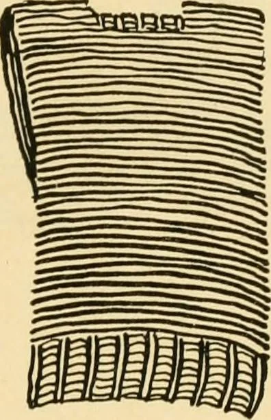 An illustration from The Mary Frances knitting and crocheting book;, 1918, leaf 18