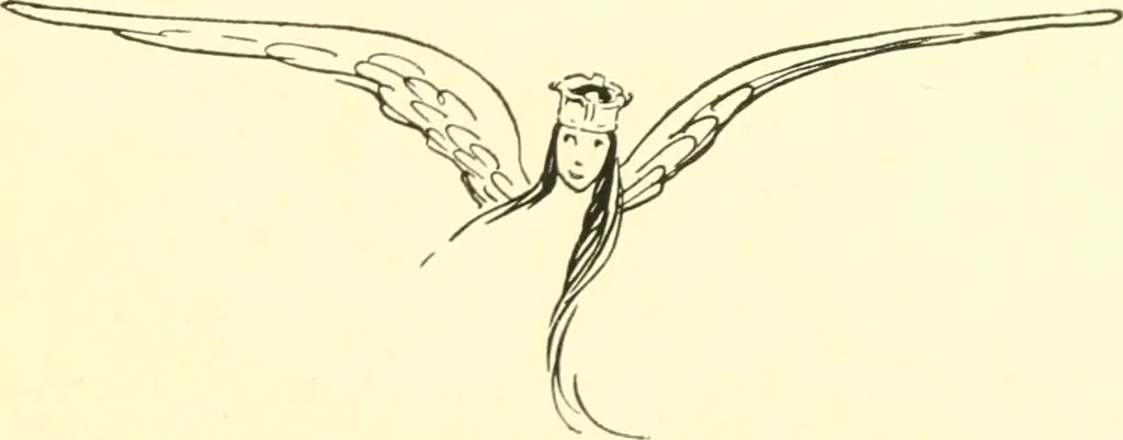 An illustration from The Mary Frances knitting and crocheting book;, 1918, leaf 182