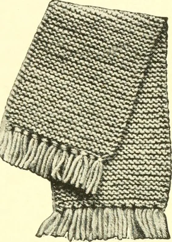 An illustration from The Mary Frances knitting and crocheting book;, 1918, leaf 200
