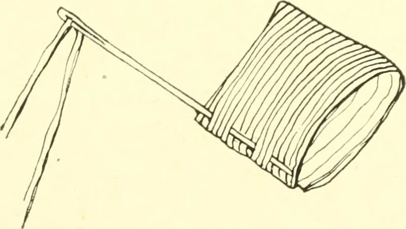 An illustration from The Mary Frances knitting and crocheting book;, 1918, leaf 206