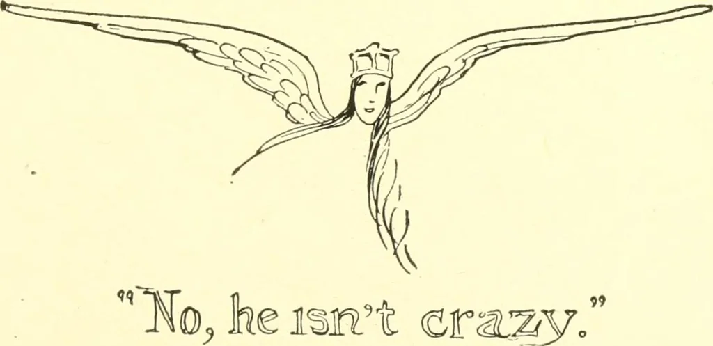 An illustration from The Mary Frances knitting and crocheting book;, 1918, leaf 208