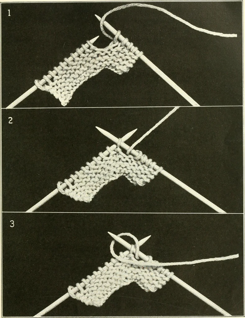 An illustration from The Mary Frances knitting and crocheting book;, 1918, leaf 210
